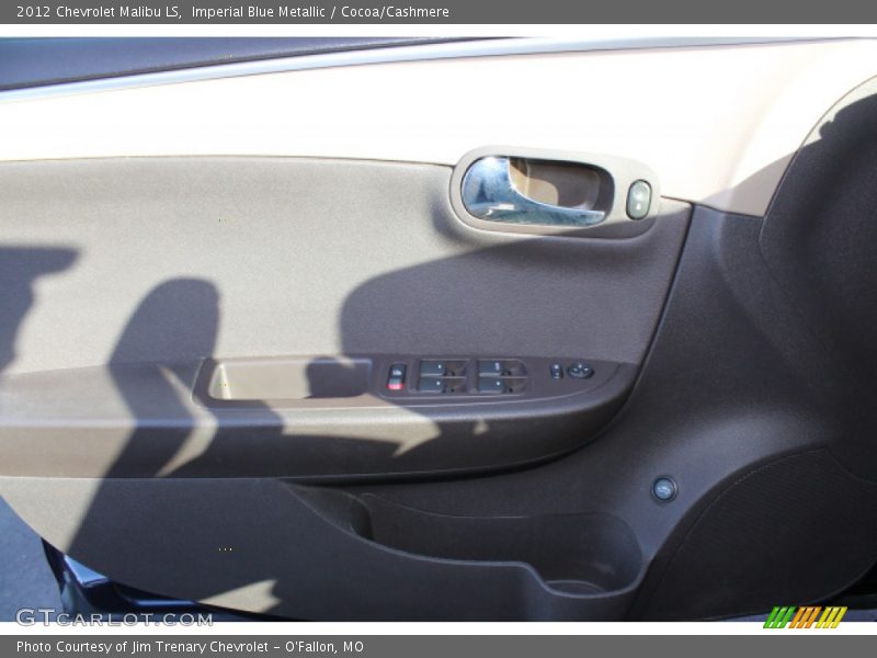 Imperial Blue Metallic / Cocoa/Cashmere 2012 Chevrolet Malibu LS