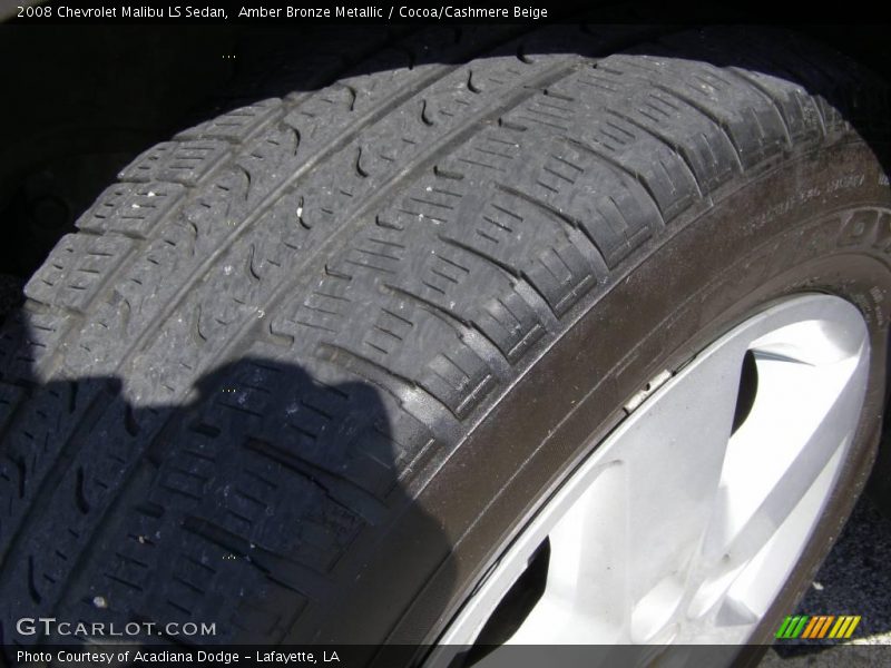 Amber Bronze Metallic / Cocoa/Cashmere Beige 2008 Chevrolet Malibu LS Sedan