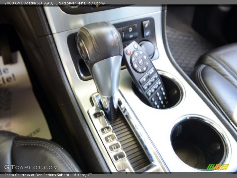 Liquid Silver Metallic / Ebony 2008 GMC Acadia SLT AWD