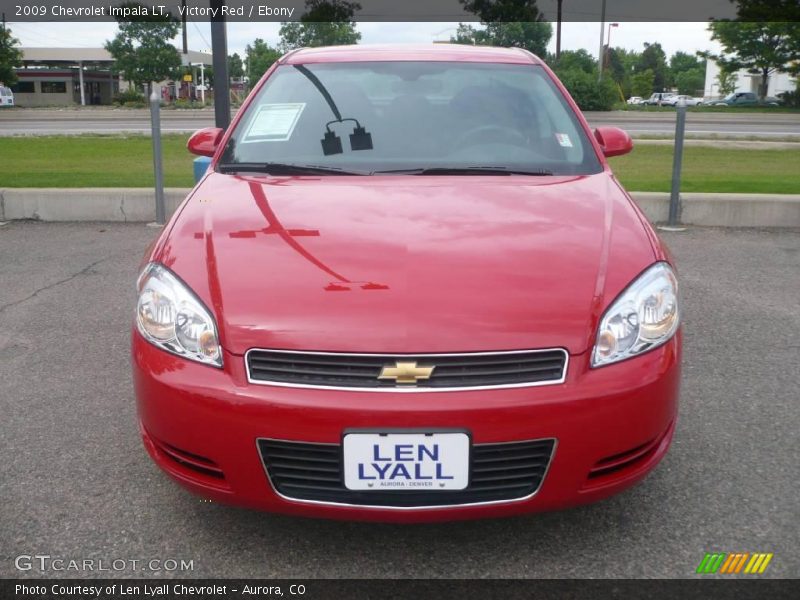 Victory Red / Ebony 2009 Chevrolet Impala LT