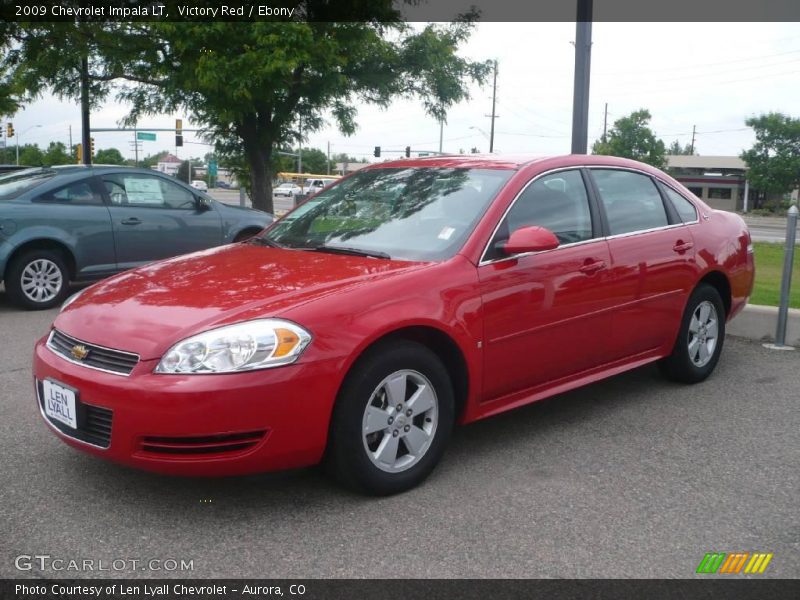 Victory Red / Ebony 2009 Chevrolet Impala LT