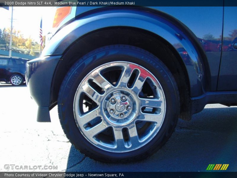 Modern Blue Pearl / Dark Khaki/Medium Khaki 2008 Dodge Nitro SLT 4x4