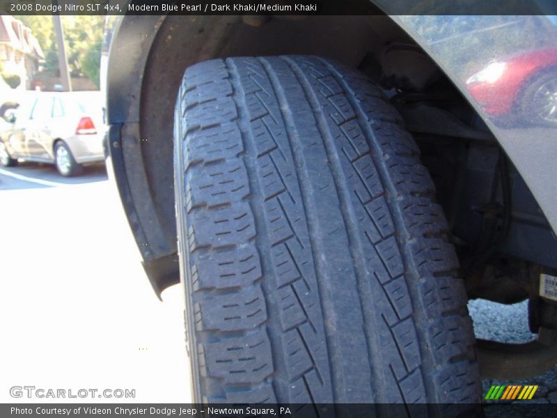 Modern Blue Pearl / Dark Khaki/Medium Khaki 2008 Dodge Nitro SLT 4x4