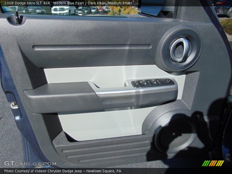 Modern Blue Pearl / Dark Khaki/Medium Khaki 2008 Dodge Nitro SLT 4x4