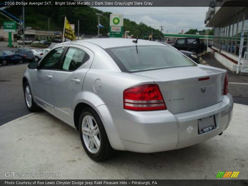 Bright Silver Metallic / Dark Slate Gray/Light Slate Gray 2008 Dodge Avenger SXT