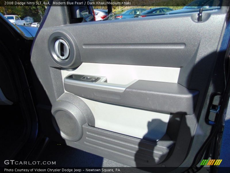 Modern Blue Pearl / Dark Khaki/Medium Khaki 2008 Dodge Nitro SLT 4x4