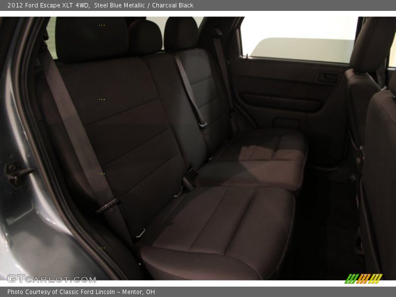 Steel Blue Metallic / Charcoal Black 2012 Ford Escape XLT 4WD