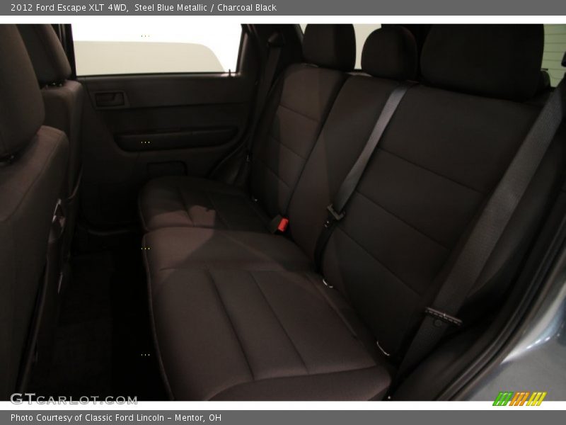 Steel Blue Metallic / Charcoal Black 2012 Ford Escape XLT 4WD