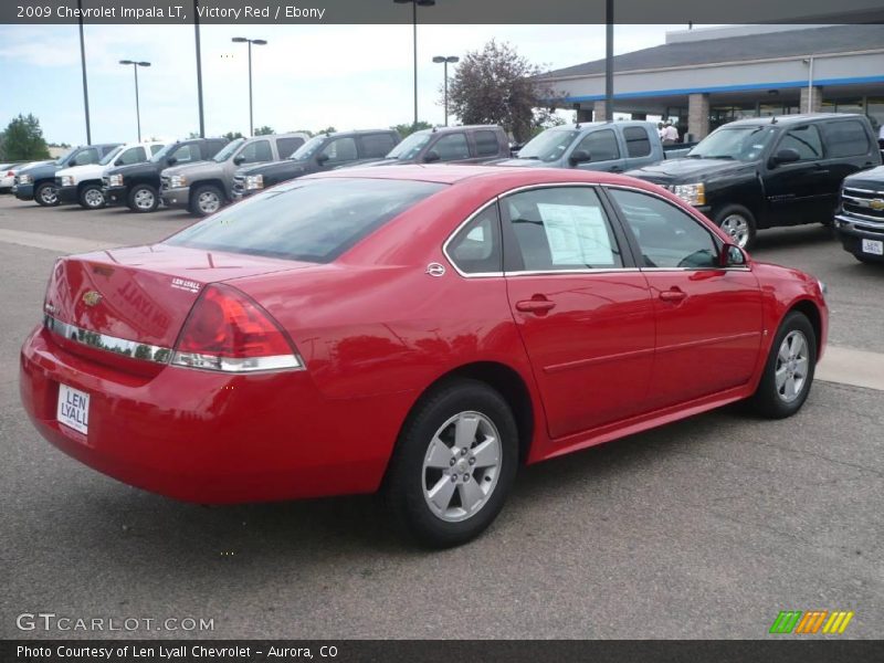 Victory Red / Ebony 2009 Chevrolet Impala LT