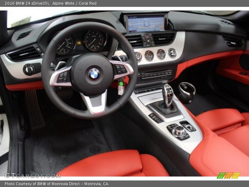  2016 Z4 sDrive35i Coral Red Interior