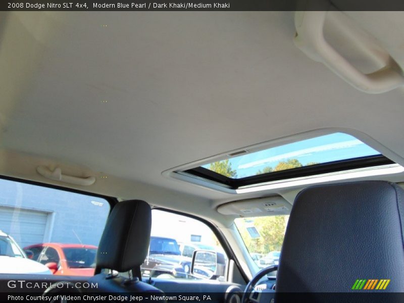 Modern Blue Pearl / Dark Khaki/Medium Khaki 2008 Dodge Nitro SLT 4x4