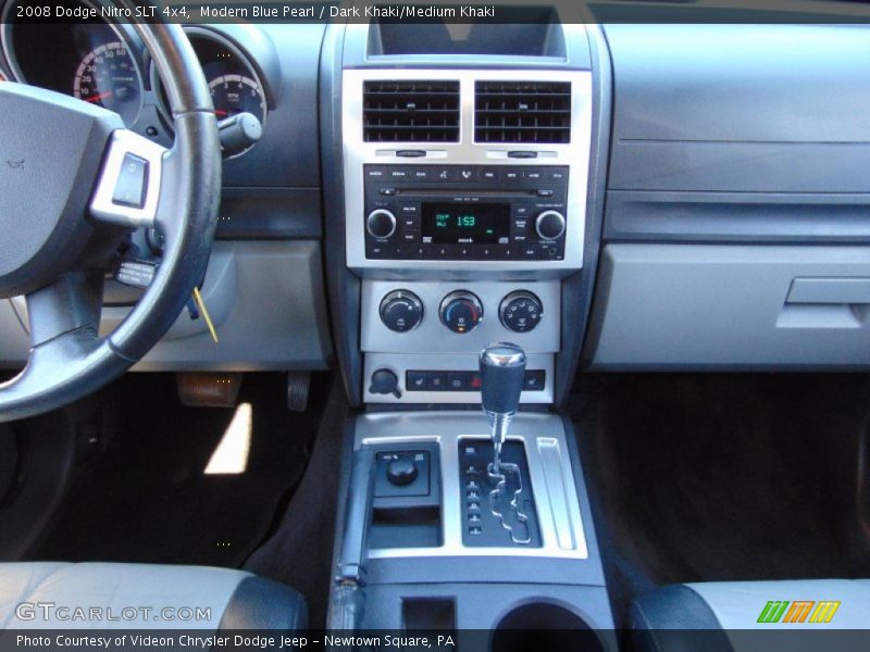 Modern Blue Pearl / Dark Khaki/Medium Khaki 2008 Dodge Nitro SLT 4x4