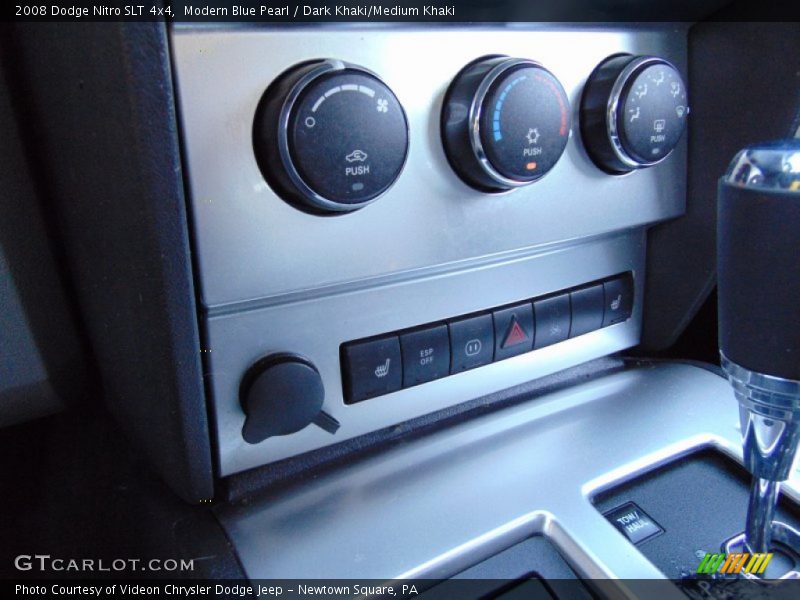 Modern Blue Pearl / Dark Khaki/Medium Khaki 2008 Dodge Nitro SLT 4x4