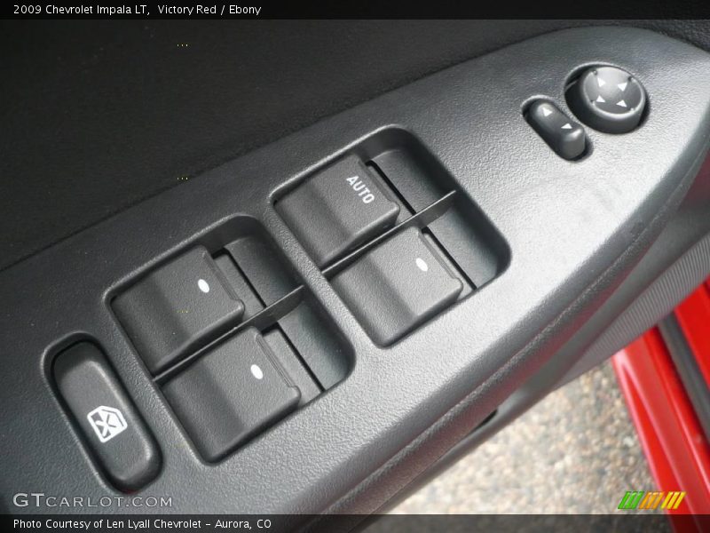 Victory Red / Ebony 2009 Chevrolet Impala LT
