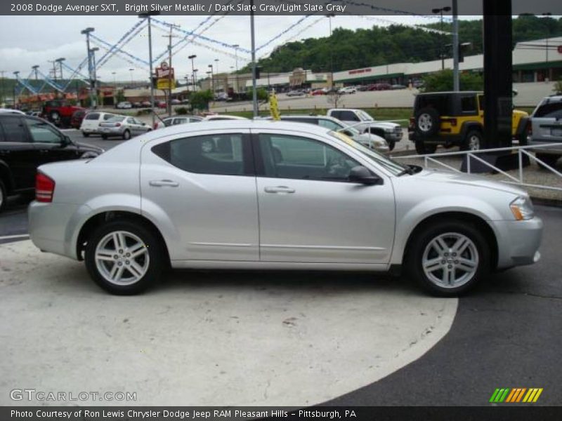 Bright Silver Metallic / Dark Slate Gray/Light Slate Gray 2008 Dodge Avenger SXT