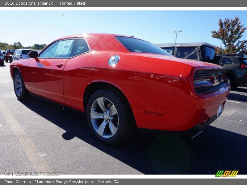 TorRed / Black 2016 Dodge Challenger SXT