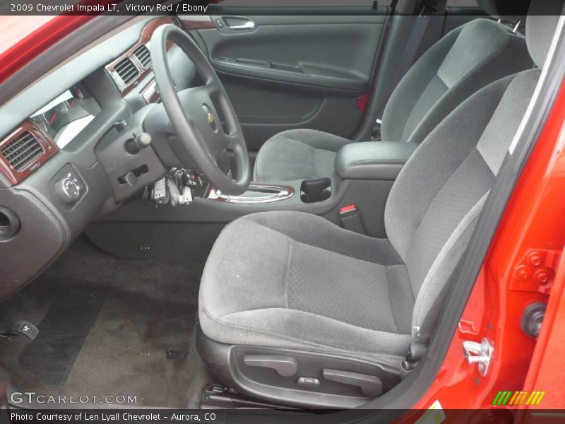 Victory Red / Ebony 2009 Chevrolet Impala LT