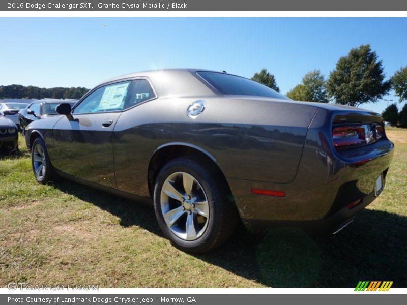 Granite Crystal Metallic / Black 2016 Dodge Challenger SXT