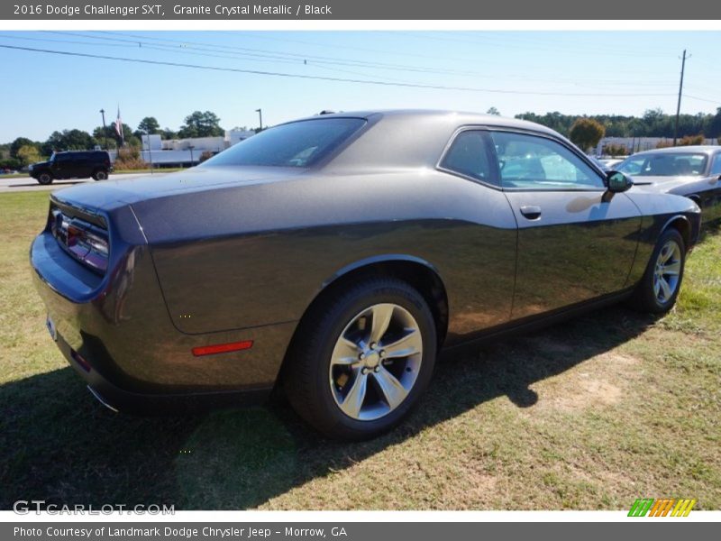 Granite Crystal Metallic / Black 2016 Dodge Challenger SXT