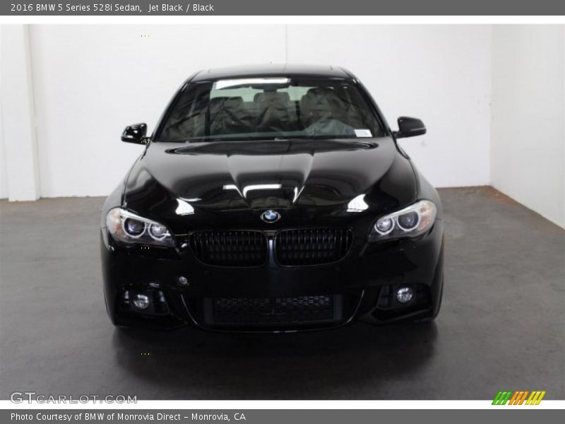 Jet Black / Black 2016 BMW 5 Series 528i Sedan