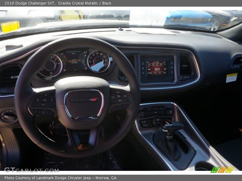 Granite Crystal Metallic / Black 2016 Dodge Challenger SXT