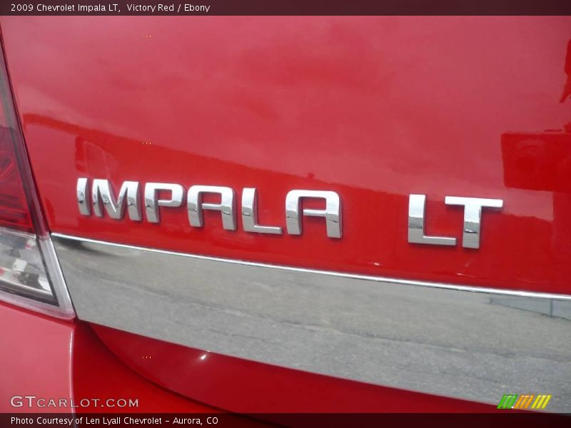 Victory Red / Ebony 2009 Chevrolet Impala LT