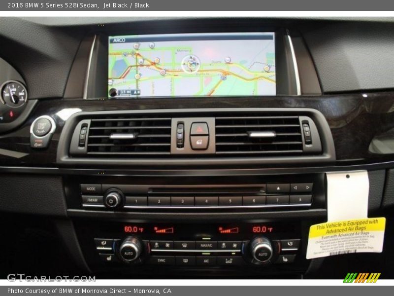 Navigation of 2016 5 Series 528i Sedan
