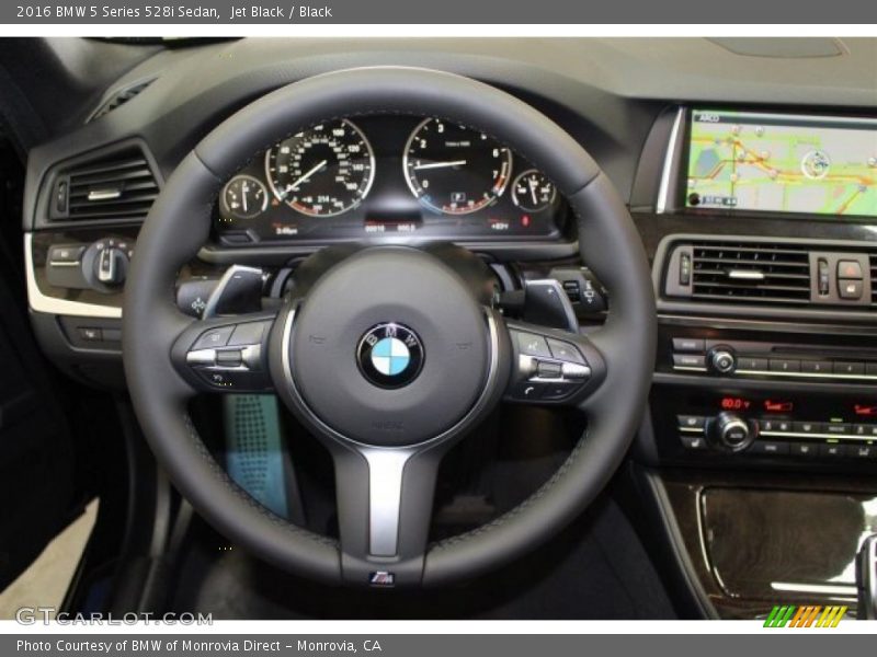 Jet Black / Black 2016 BMW 5 Series 528i Sedan