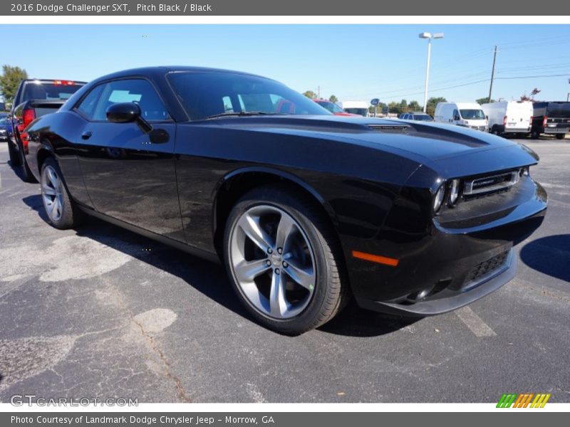 Pitch Black / Black 2016 Dodge Challenger SXT