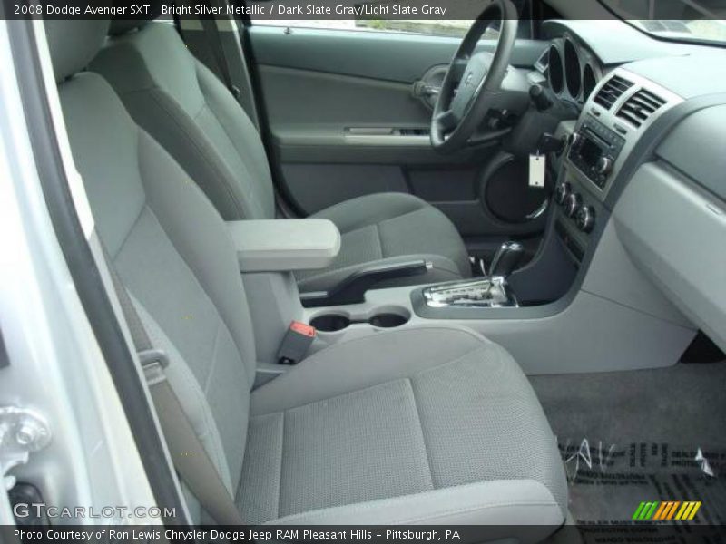 Bright Silver Metallic / Dark Slate Gray/Light Slate Gray 2008 Dodge Avenger SXT