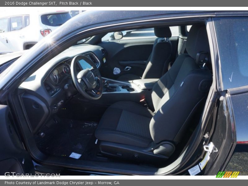 Pitch Black / Black 2016 Dodge Challenger SXT