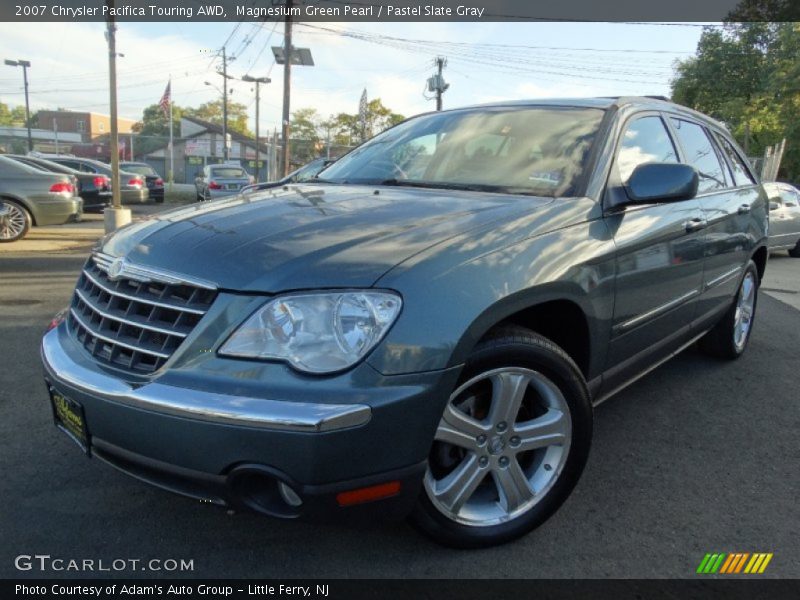 Magnesium Green Pearl / Pastel Slate Gray 2007 Chrysler Pacifica Touring AWD