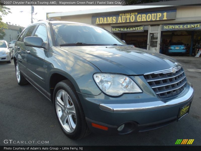 Magnesium Green Pearl / Pastel Slate Gray 2007 Chrysler Pacifica Touring AWD