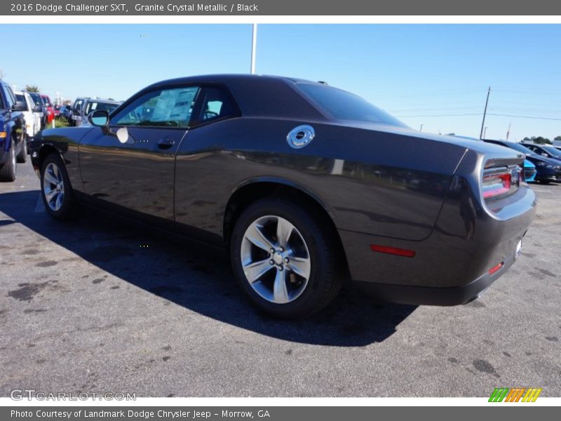 Granite Crystal Metallic / Black 2016 Dodge Challenger SXT