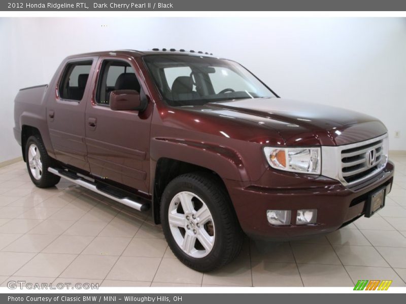 Dark Cherry Pearl II / Black 2012 Honda Ridgeline RTL