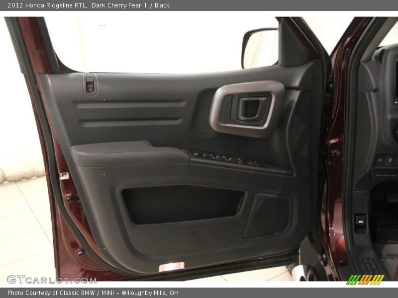 Dark Cherry Pearl II / Black 2012 Honda Ridgeline RTL