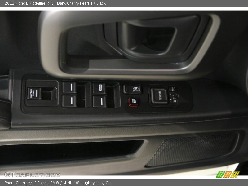 Dark Cherry Pearl II / Black 2012 Honda Ridgeline RTL