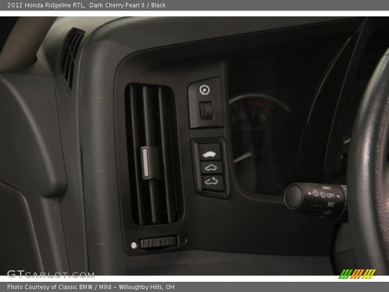 Dark Cherry Pearl II / Black 2012 Honda Ridgeline RTL