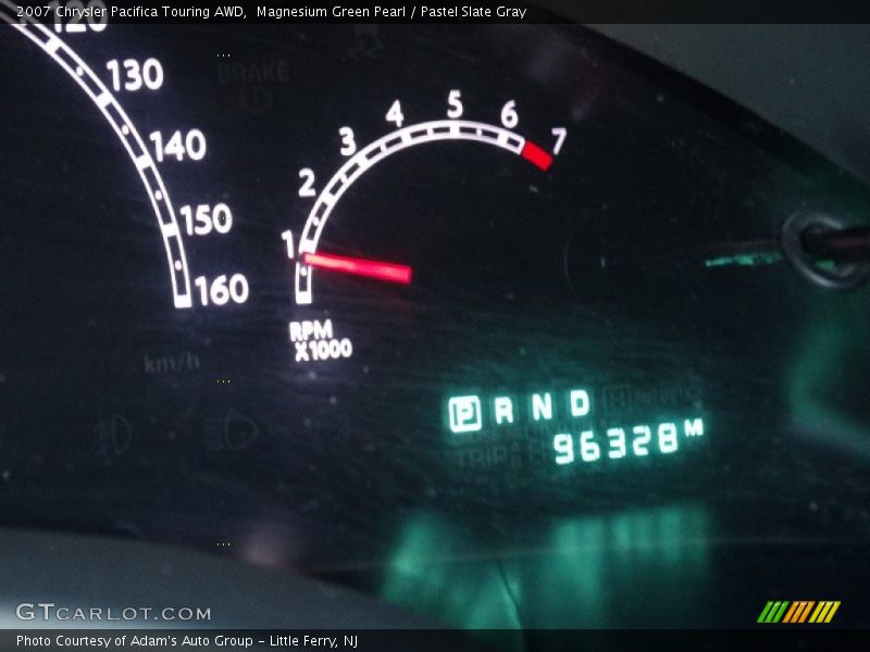 Magnesium Green Pearl / Pastel Slate Gray 2007 Chrysler Pacifica Touring AWD