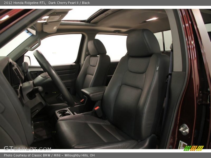 2012 Ridgeline RTL Black Interior