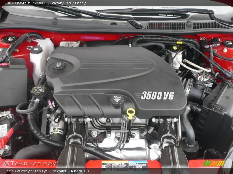 Victory Red / Ebony 2009 Chevrolet Impala LT