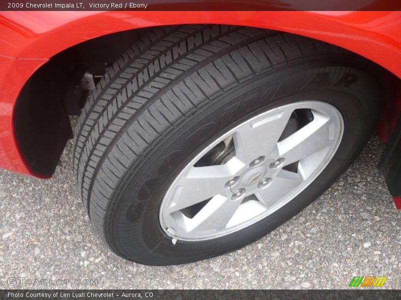 Victory Red / Ebony 2009 Chevrolet Impala LT