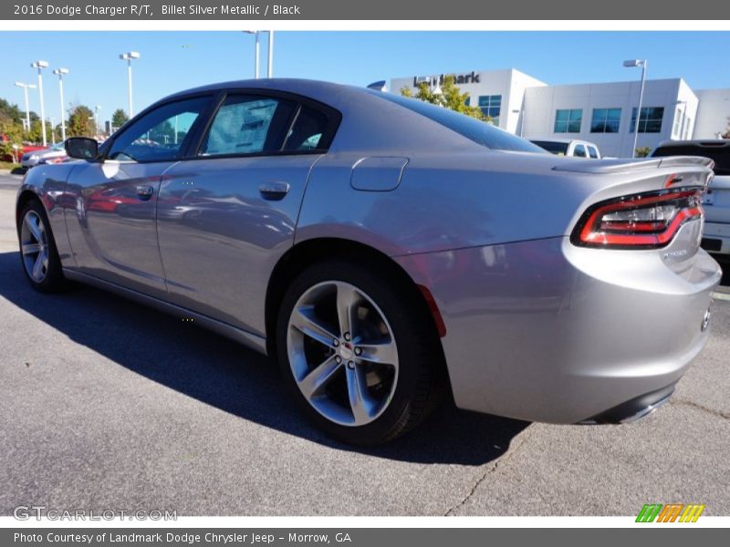 Billet Silver Metallic / Black 2016 Dodge Charger R/T