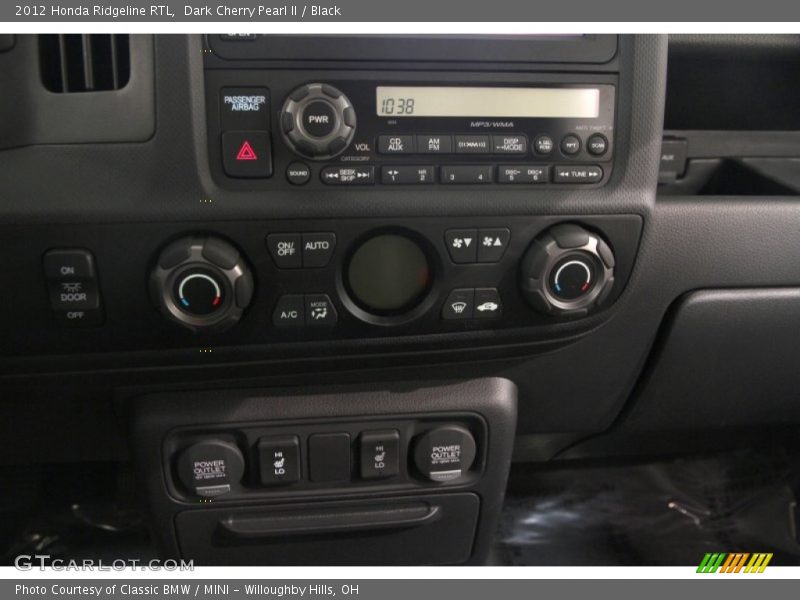 Controls of 2012 Ridgeline RTL