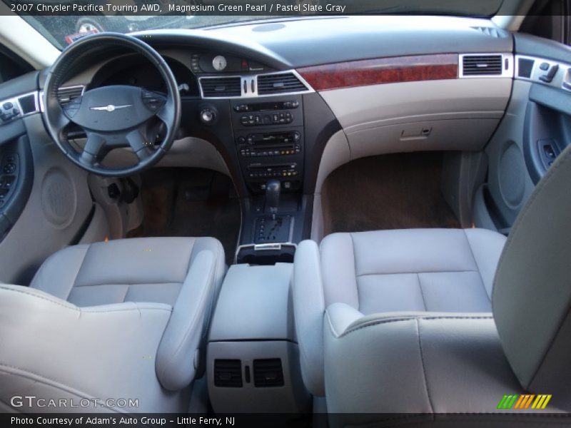 Magnesium Green Pearl / Pastel Slate Gray 2007 Chrysler Pacifica Touring AWD