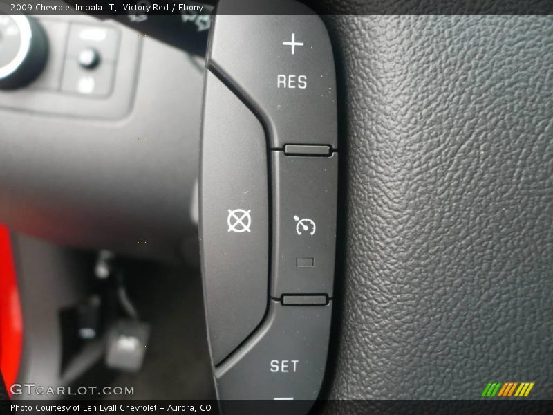 Victory Red / Ebony 2009 Chevrolet Impala LT