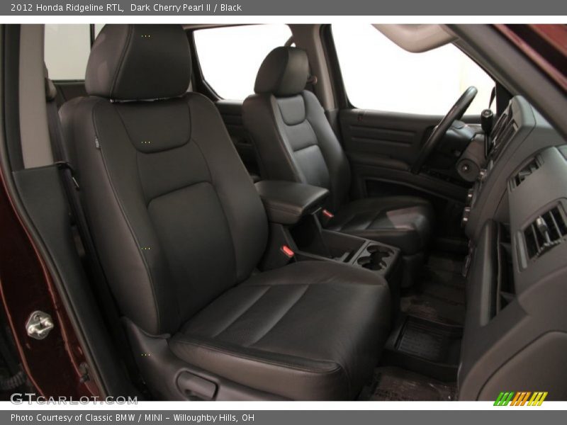 Front Seat of 2012 Ridgeline RTL