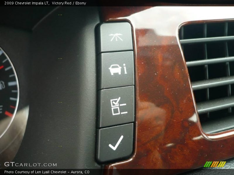 Victory Red / Ebony 2009 Chevrolet Impala LT