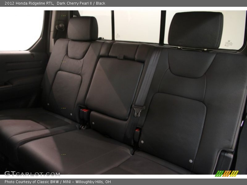 Rear Seat of 2012 Ridgeline RTL