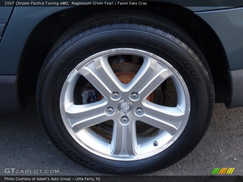 Magnesium Green Pearl / Pastel Slate Gray 2007 Chrysler Pacifica Touring AWD
